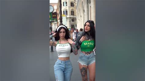 Elisa Brandani And Alexa Mucci Model Bikini Girls Viral Shirts Youtube