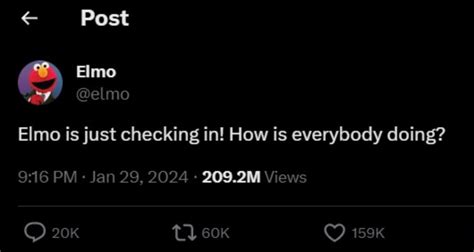 Elmo S Viral Tweet Sparks Discussions On Mental Health Fmt Elmo S Viral Tweet Sparks Discussions On Mental Health Fmt