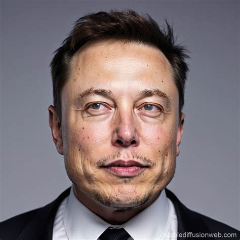 Elon Musk Portrait Photo Stable Diffusion Online