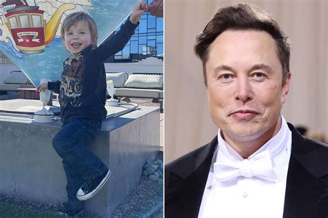 Elon Musk S Son X Has His Own Badge During Visit To Twitter S Offices In San Francisco Photos
