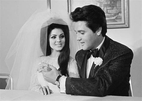 Elvis Presley And Wife