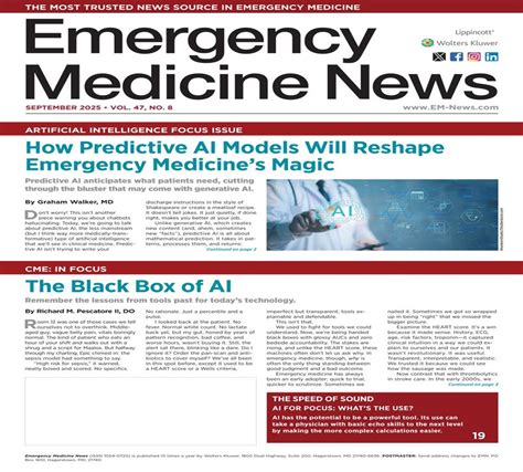 Emergency Medicine News
