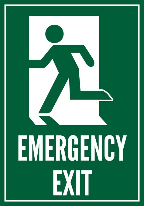 Emergency Sign