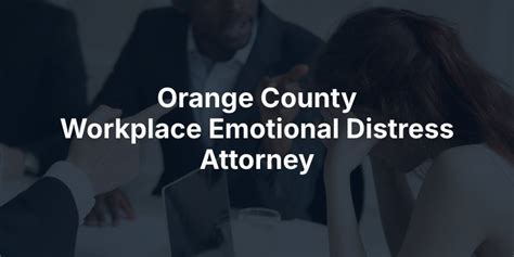 Emotional Distress Attorney