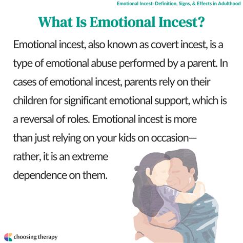 Emotional Incest Syndrome