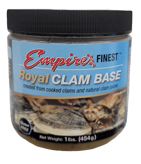 Empire S Finest Royal Clam Base For Making Clam Dishes Gravies Soups 1Lb Jar Restaurant Grade Walmart Com Empire S Finest Royal Clam Base For Making Clam Dishes Gravies Soups 1Lb Jar Restaurant Grade Walmart Com