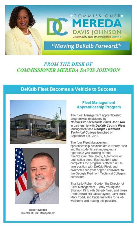 Employment In Fleet Management Dekalb County Ga