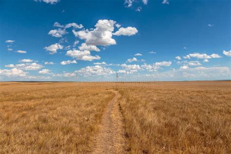 Empty Expanse At The Geographic Center Of The United States North Of Empty Expanse At The Geographic Center Of The United States North Of