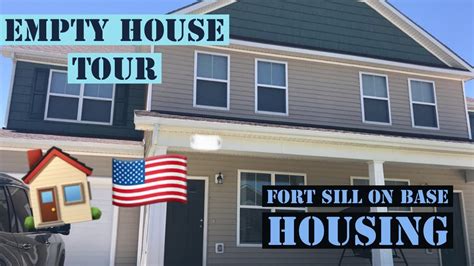 Empty House Tour Fort Sill Ok Military Housing Hazfam