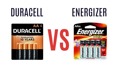 Energizer Vs Duracell Which Brand Has The Better Batteries
