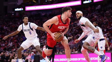 Eng N Shines As Rockets Top Mavericks Jokic Hits Triple Double
