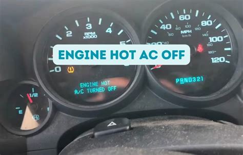 Troubleshooting Why Your Engine Hot Ac Off Shows on Your Dashboard
