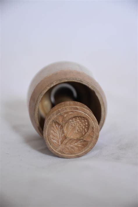 English Single Serve Strawberry Butter Mold John H Rogers Antiques English Single Serve Strawberry Butter Mold John H Rogers Antiques