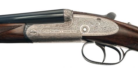 Engraved Aya No 2 Round Body Side By Side 28 Gauge Side Lock Shotgun