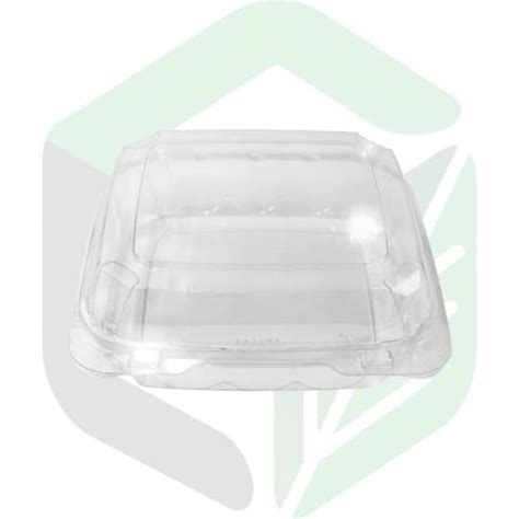 Enpak Clear Plastic Hinged Lid Bakery Packaging Snack Boxes