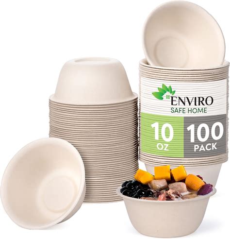 Enviro Safe Home Compostable Disposable Small Soup India Ubuy