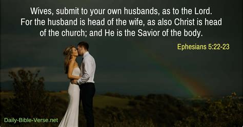 Ephesians 5 23 For The Husband Is The Head Of The Wife As Chris