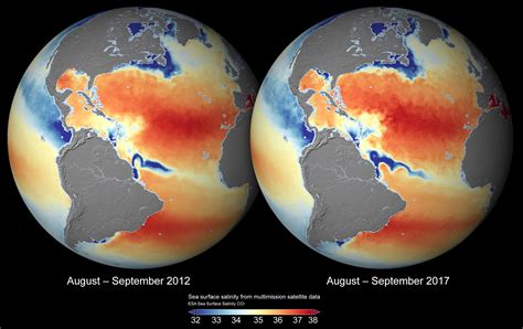 Esa New Maps Of Salinity Reveal The Impact Of Climate Variability On Oceans Esa New Maps Of Salinity Reveal The Impact Of Climate Variability On Oceans