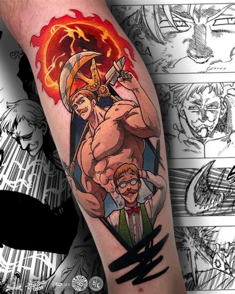 Escanor Tattoos Lion Sin Escanor Tattoo Done Recently Done Using