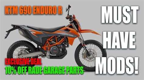 Essential Ktm 690 Enduro R Mods Transform Your Ride With These Upgrades Youtube