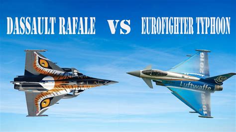 Eurofighter Typhoon Vs Dassault Rafale Fighter Jets World