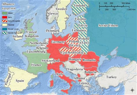 Europe Historical Geography I Geography Of World War Ii The