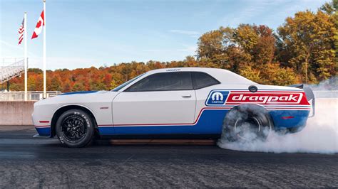 Everything You Need To Know About The 2021 Dodge Challenger Mopar Drag Pak Holley Motor Life