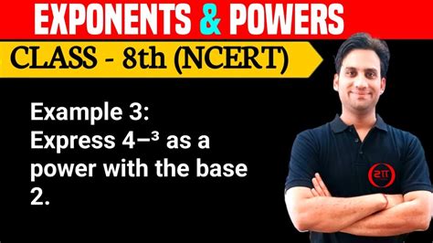 Example 3 Express 4 3 As A Power With Base 2 Chapter 12 Class 8 Example 3 Express 4 3 As A Power With Base 2 Chapter 12 Class 8