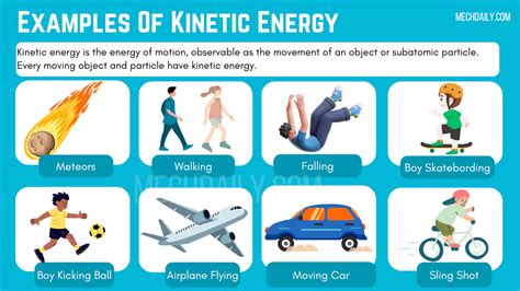 5 Kinetic Energy Examples