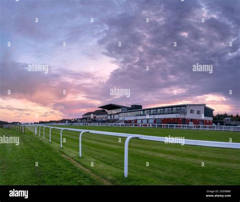 Exeter Racecourse Devon England Saturday 14Th August 2021 After A Exeter Racecourse Devon England Saturday 14Th August 2021 After A
