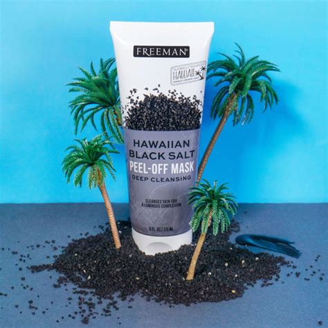 Exotic Blends Hawaiian Black Salt Peel Off Mask Freeman Beauty