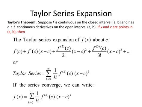 Expansion Of Functions Taylor S Series Part I Youtube