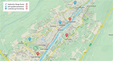 Explore Sandweiler Your Self Guided Walking Routes Map Explore Sandweiler Your Self Guided Walking Routes Map