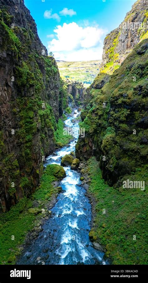 Explore Stunning Cliffs Lush Greenery Hi Res Stock Photography And
