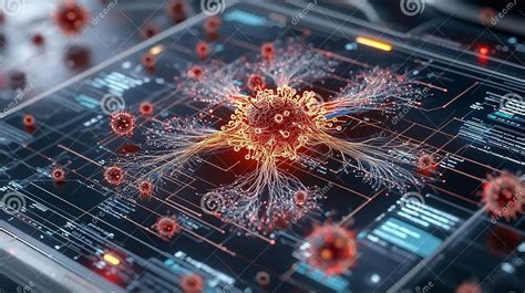 Exploring The Intriguing World Of Computer Viruses In Dynamic Red And