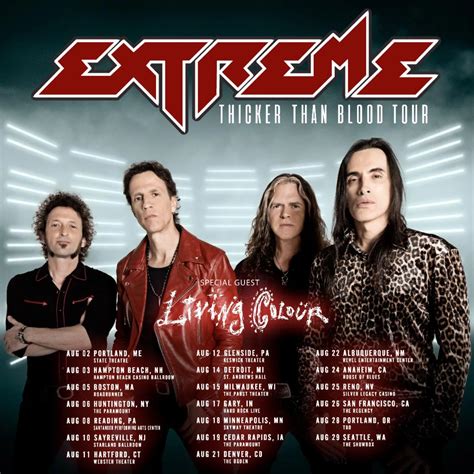 Extreme Announce 2023 U S Tour With Living Colour Reveal Two New Extreme Announce 2023 U S Tour With Living Colour Reveal Two New