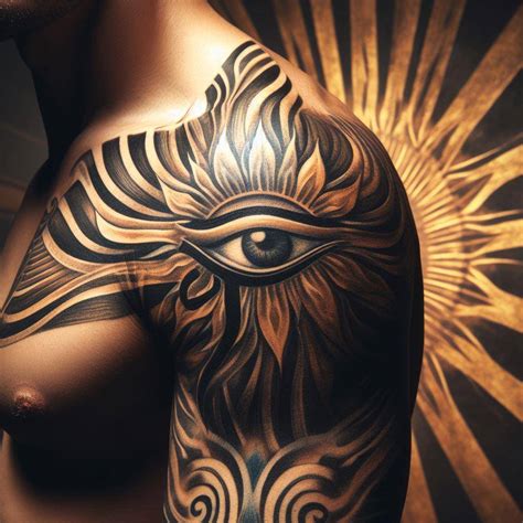 Eye Of Ra Tattoo Tapping Into Ancient Egyptian Power Your Own Tattoo