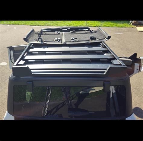 Ez4x4 Hard Top Roof Rack Middle Panel Holder For 2021 Ford Bronco 4 Door Only 51217343