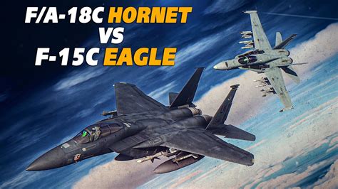 F 15 Eagle Vs F A 18 Super Hornet Comparison Webflite