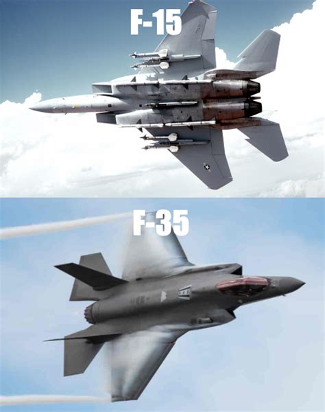 F 15 Silent Eagle Vs F 35