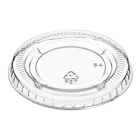 Fabrikal 9505082 1 Oz Portion Cup Clear Plastic Lid Fabrikal 9505082 1 Oz Portion Cup Clear Plastic Lid