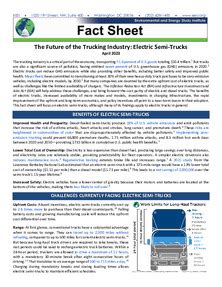 Fact Sheet The Future Of The Trucking Industry Electric Semi Trucks 2023 White Papers Eesi Fact Sheet The Future Of The Trucking Industry Electric Semi Trucks 2023 White Papers Eesi