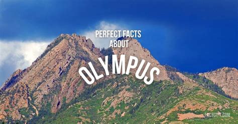 Facts Olympus Middle East And Africa Facts Olympus Middle East And Africa