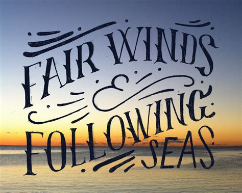 Fair Winds And Following Seas Artofit