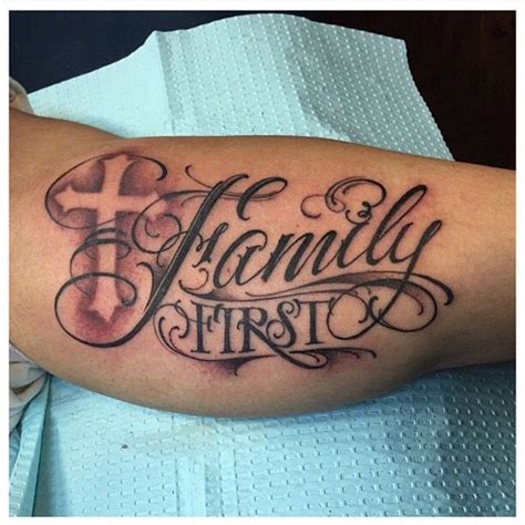 Family First Tattoo Designs
