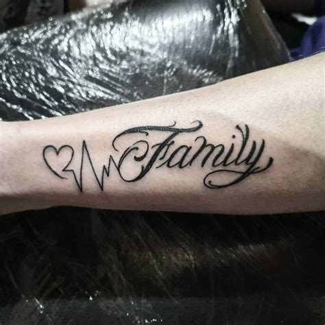 Family Name Tattoo Ideas