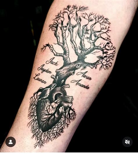 Family Tree Ink Tattoos