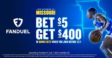 Fanduel Missouri Bet 5 Get 400 In Bonus Bets When You Join Before Dec 1 2025 Flashpicks Fanduel Missouri Bet 5 Get 400 In Bonus Bets When You Join Before Dec 1 2025 Flashpicks