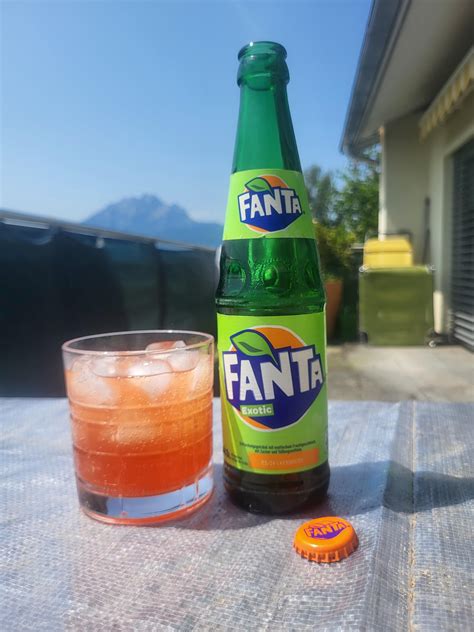 Fanta Exotic In Glass Bottle R Soda Fanta Exotic In Glass Bottle R Soda