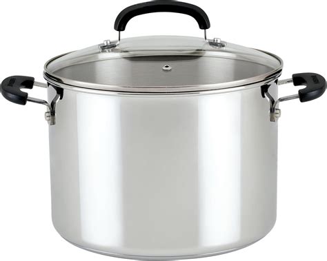 Farberware 8 Quart Stainless Steel Stockpot Brilliance Farberware 8 Quart Stainless Steel Stockpot Brilliance